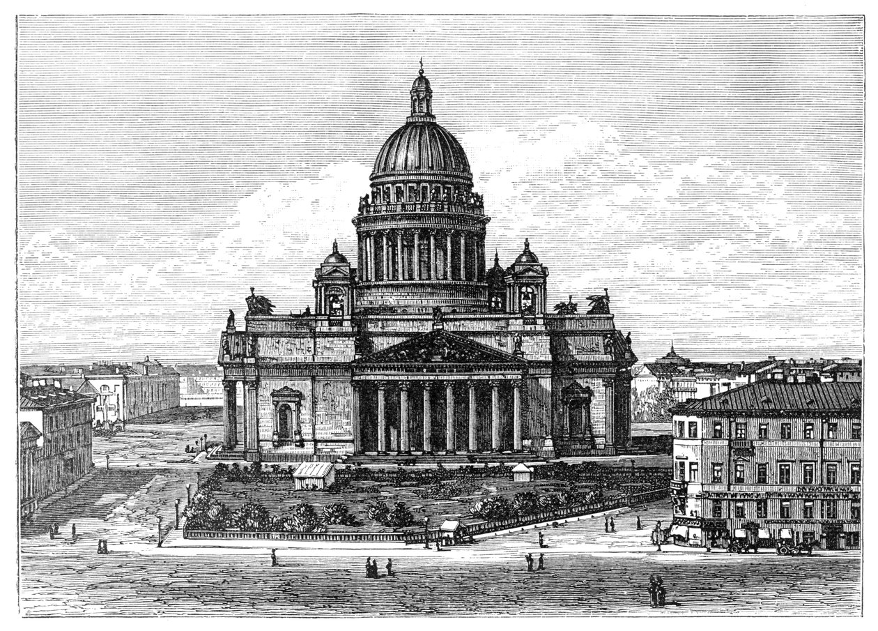Cathédrale Saint-Isaac, Saint-Pétersbourg, Russie, 1900 - Unbekannt