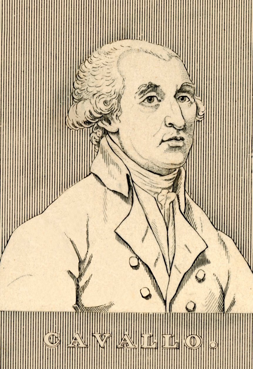 Cavallo, 1749-1809, 1830 - Unbekannt