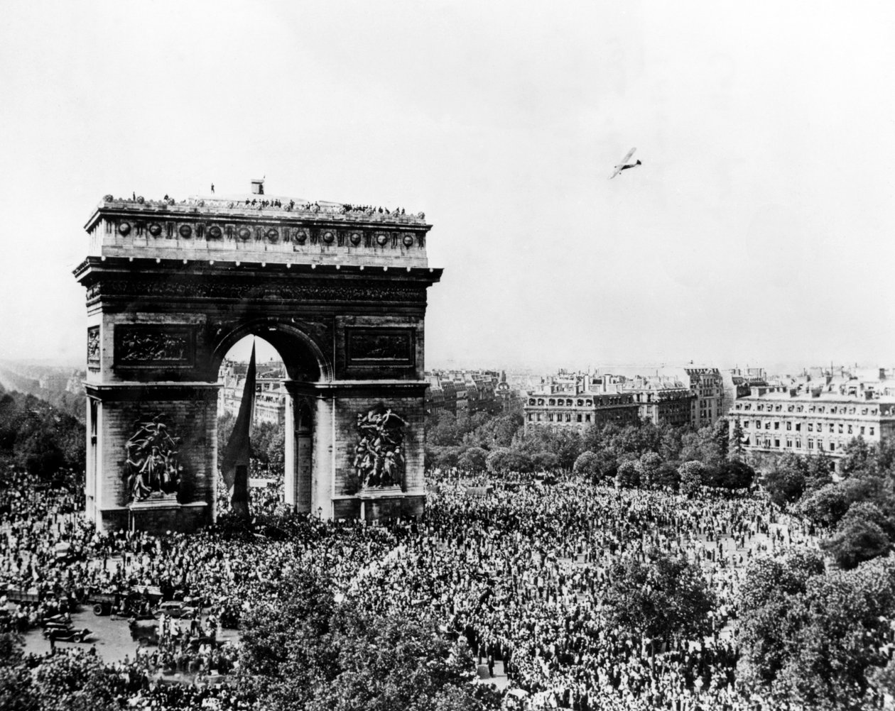 Célébration de la libération de Paris, 26 août 1944 - Unbekannt