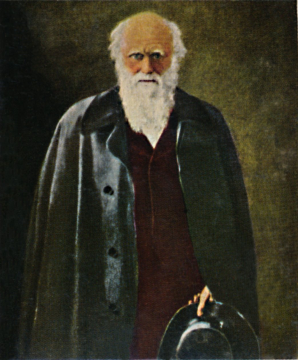 Charles Darwin 1809-1882 - Peinture de Collier, 1934 - Unbekannt