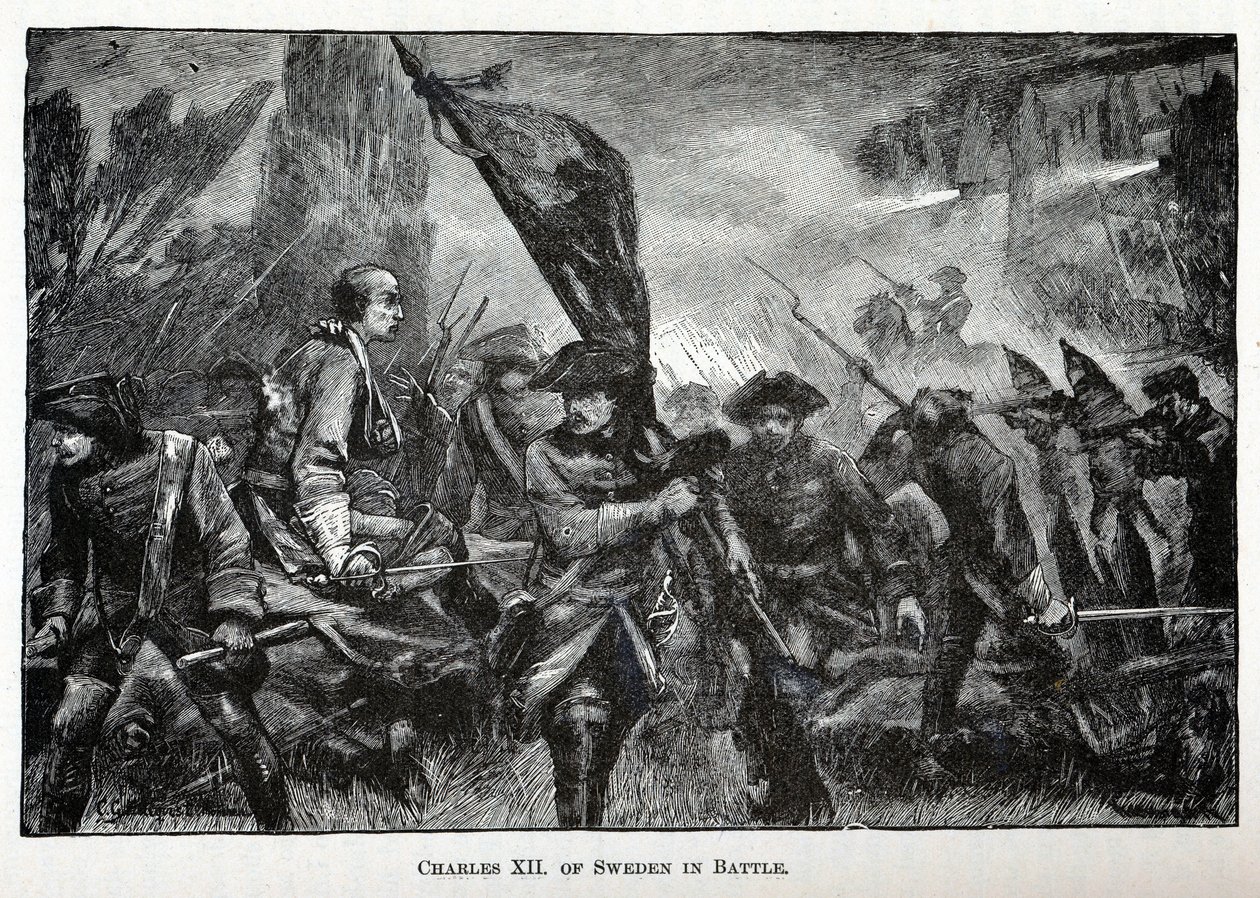 Charles XII de Suède en bataille, 1882 - Unbekannt