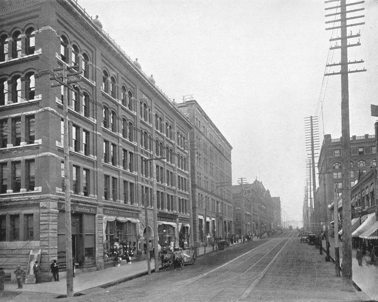 Rue Cherry, Seattle, Washington, USA, vers 1900 - Unbekannt