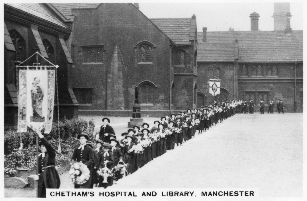 Hôpital et bibliothèque de Chethams, Manchester, 1937 - Unbekannt