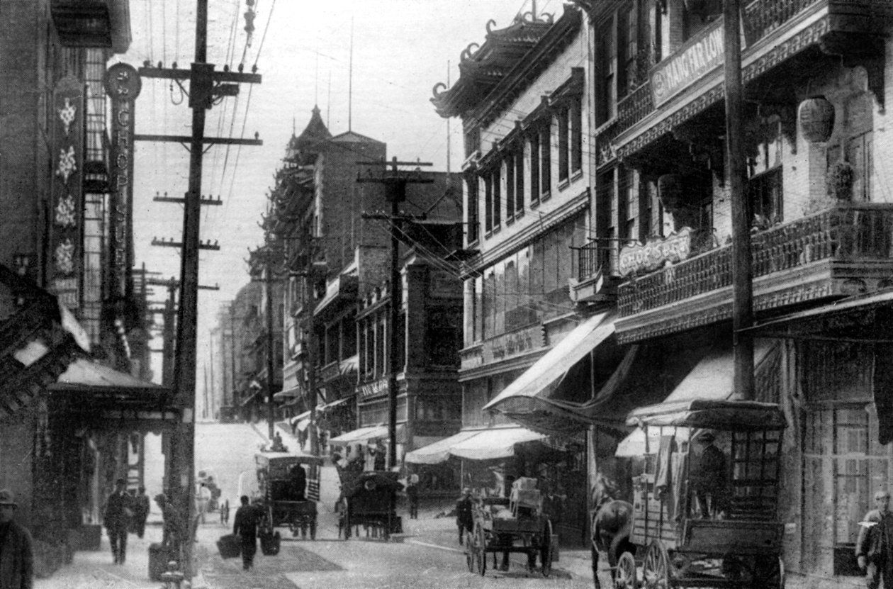 Chinatown, San Francisco, USA, 1926 - Unbekannt