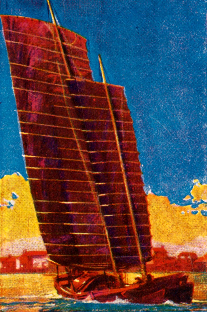 Jonque chinoise, vers 1928 - Unbekannt