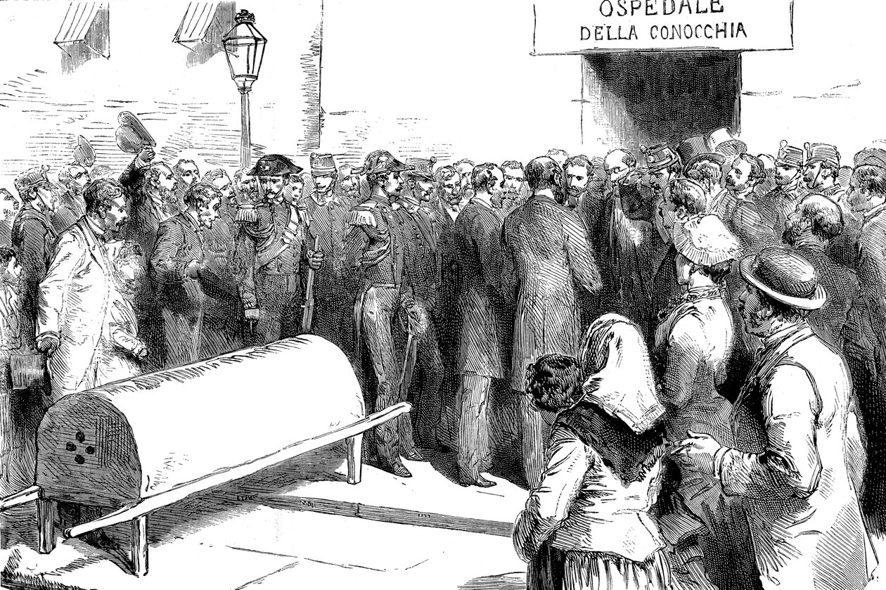 Épidémie de choléra à Naples - Unbekannt
