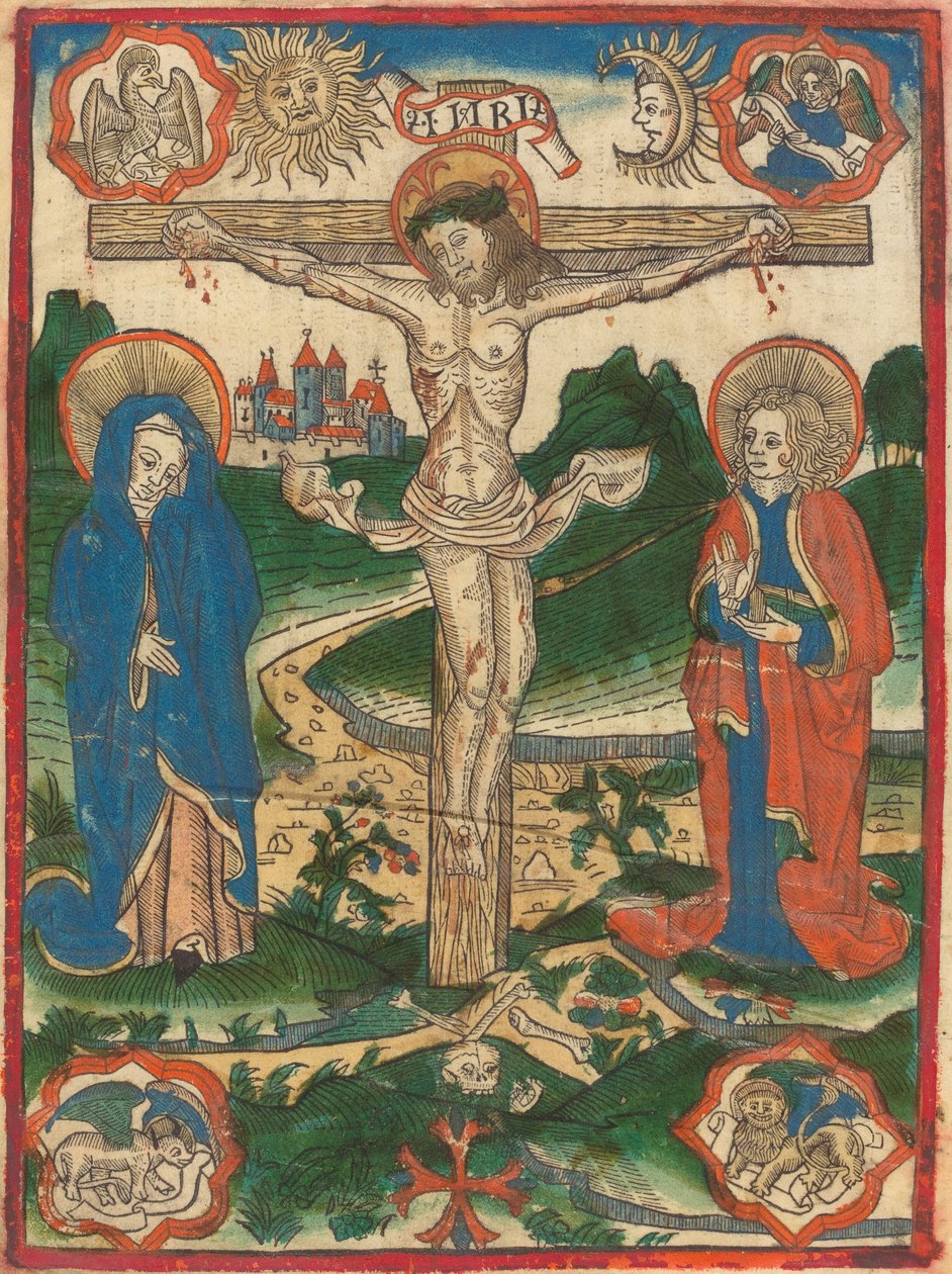 Christ en croix, 1480-1500 - Unbekannt