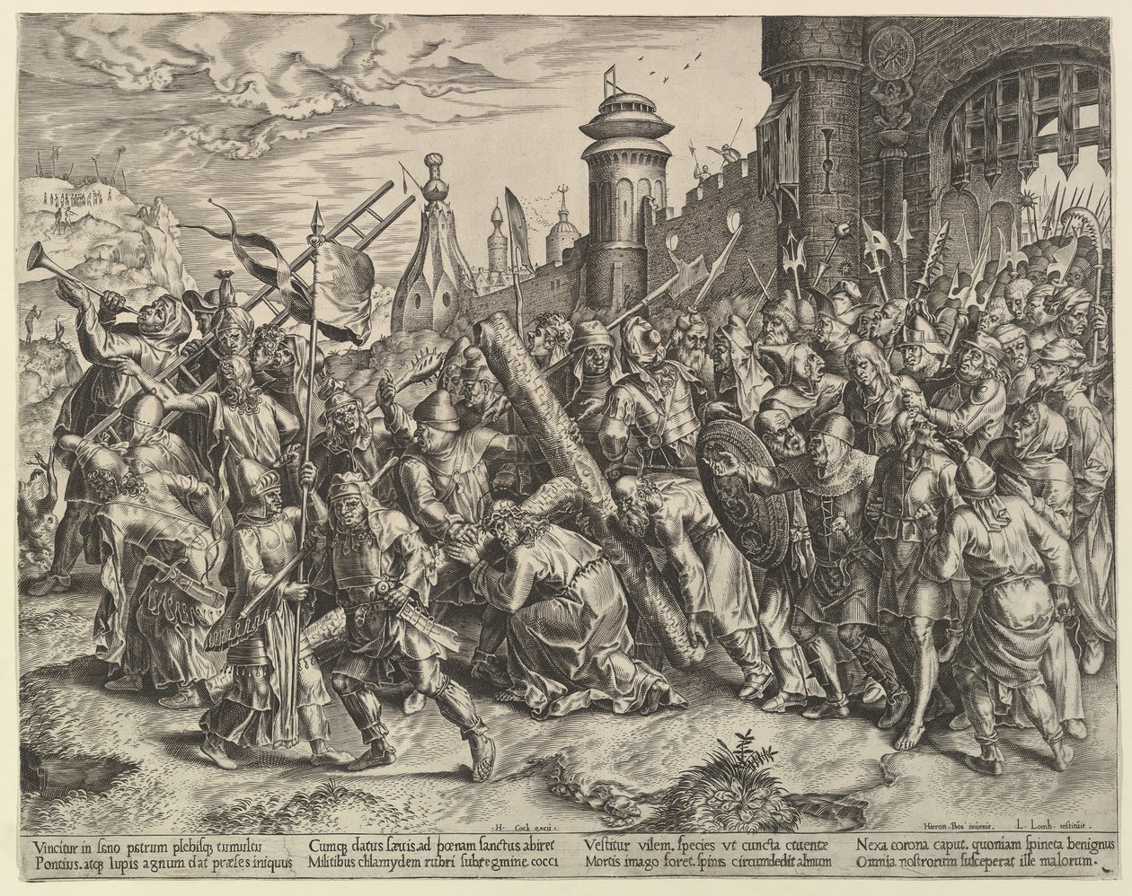Christ en chemin vers le Calvaire, vers 1560 - Unbekannt