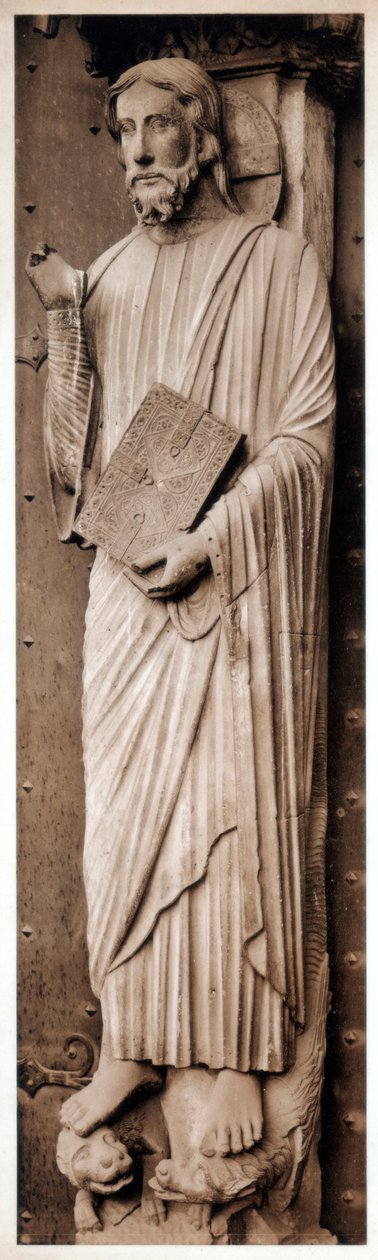 Christ enseignant, cathédrale de Chartres, France - Unbekannt
