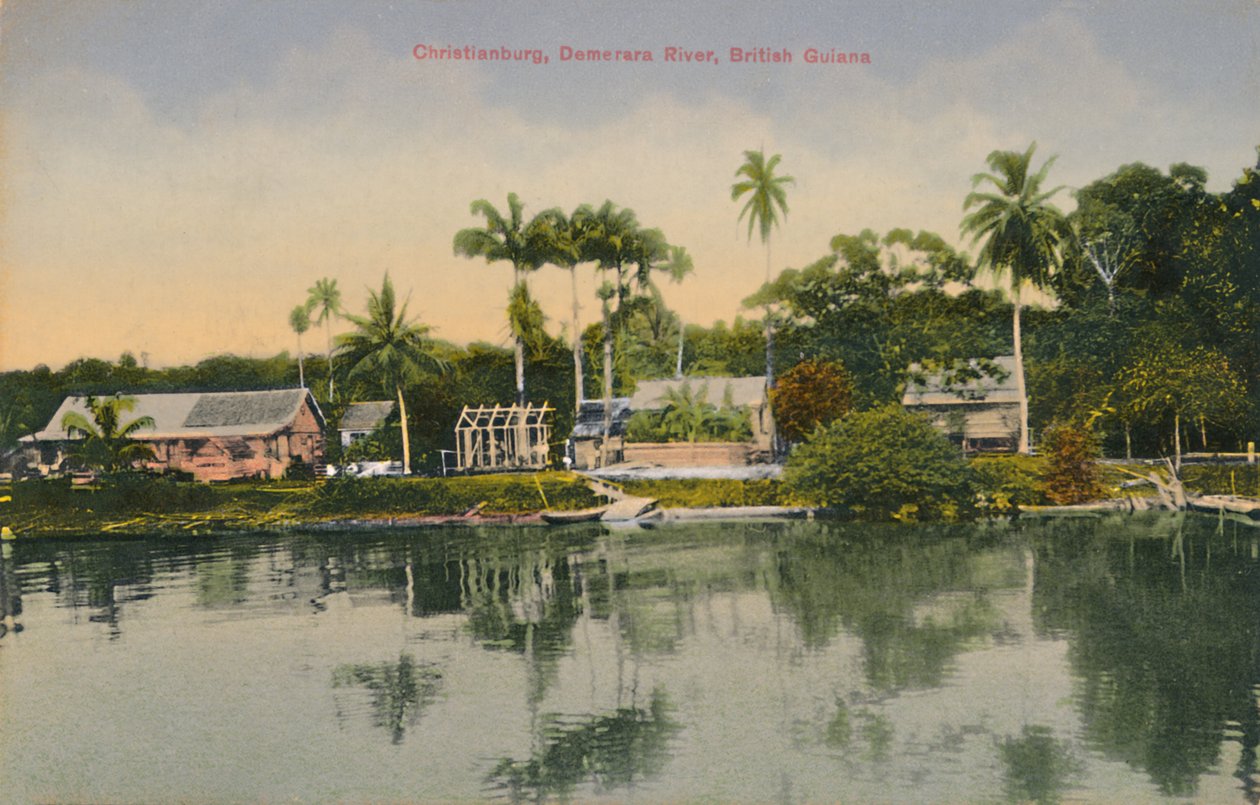 Christianburg, rivière Demerara, Guyane britannique, début du 20e siècle - Unbekannt