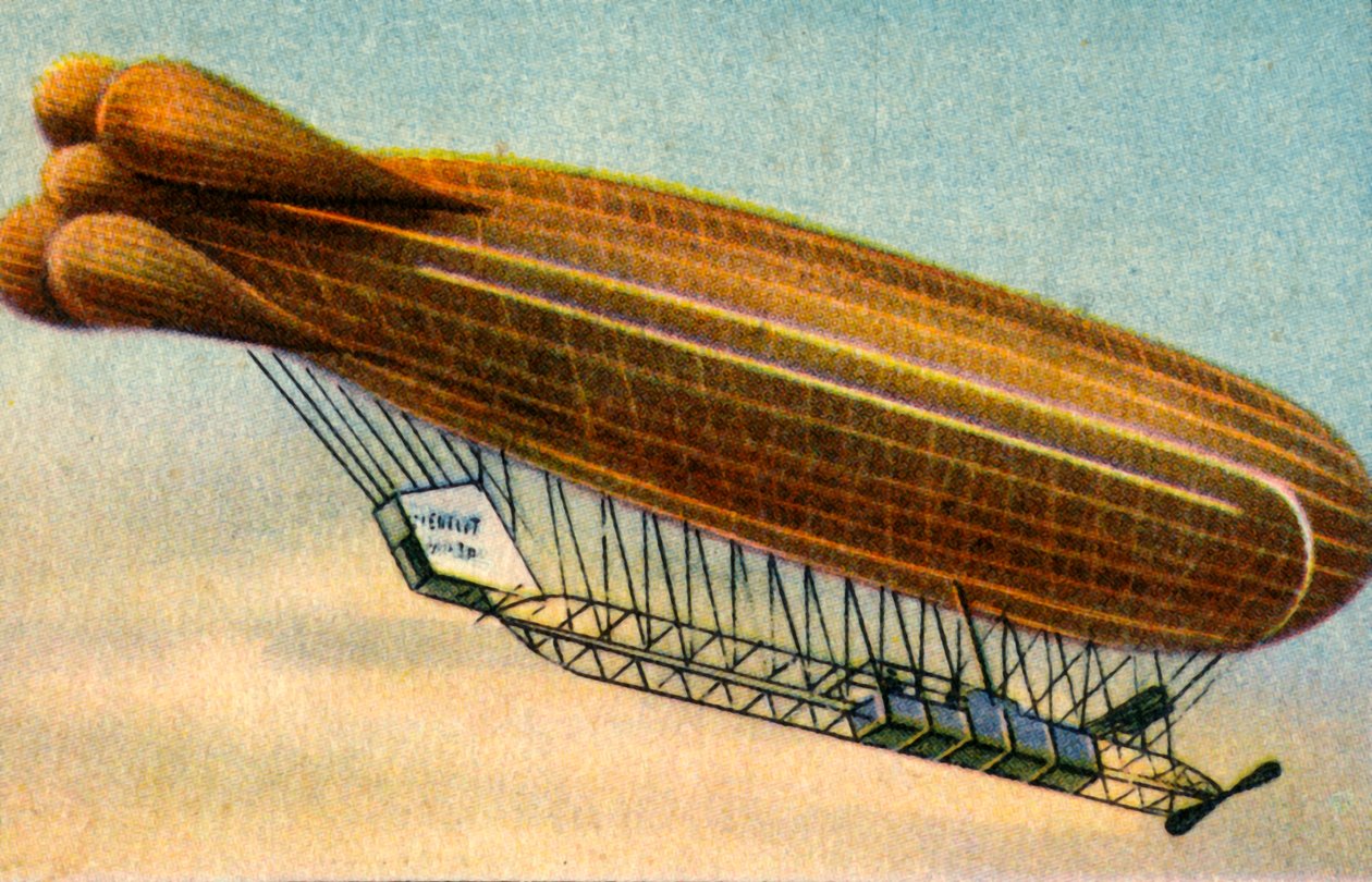 Dirigeable Clément-Bayard No 1, 1908, 1932 - Unbekannt