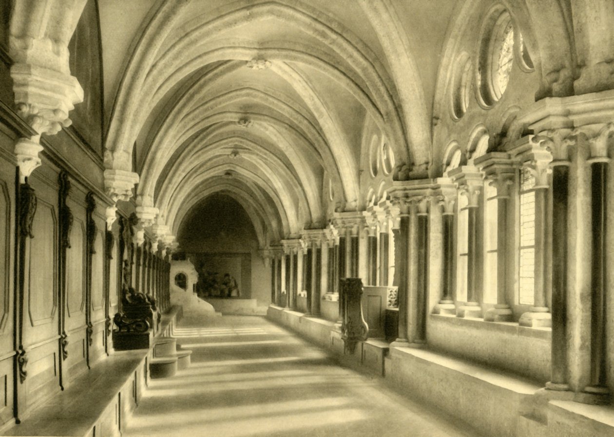 Cloîtres, abbaye de Heiligenkreuz, Basse-Autriche, c1935 - Unbekannt