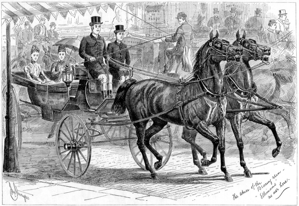 Coche et chevaux - Unbekannt