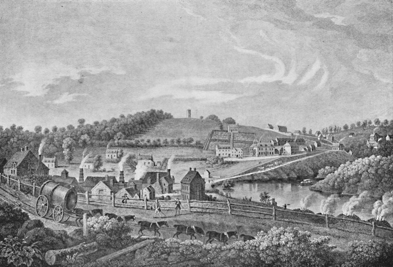 Coalbrookdale en 1758 - Unbekannt