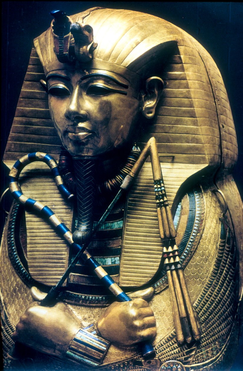 Cercueil de Toutankhamon, pharaon égyptien ancien, vers 1325 av. J.-C. - Unbekannt