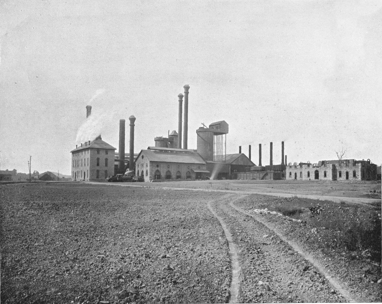 Fonderie de Colebrook, Lebanon, Pennsylvanie, USA, vers 1900 - Unbekannt