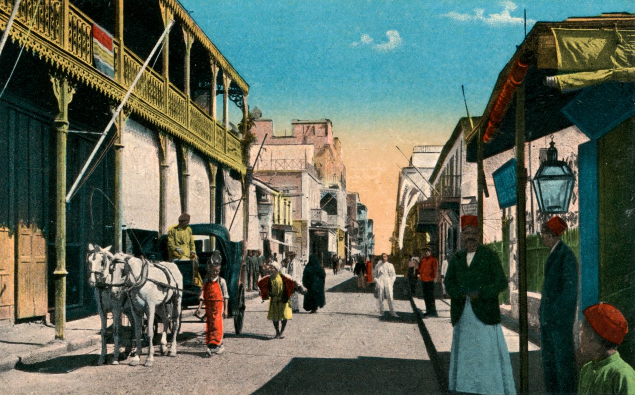 Rue Colmar, Suez, Égypte - Unbekannt