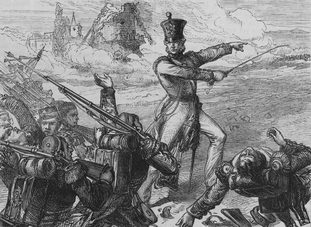 Charge du Colonel Fitzgerald à San Sebastian, vers 1880 - Unbekannt