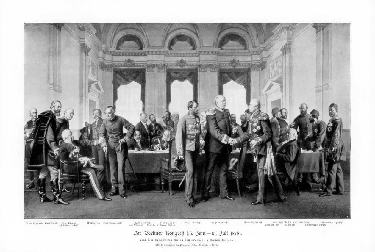 Congrès de Berlin du 13 juin au 13 juillet 1878, 1900 - Unbekannt
