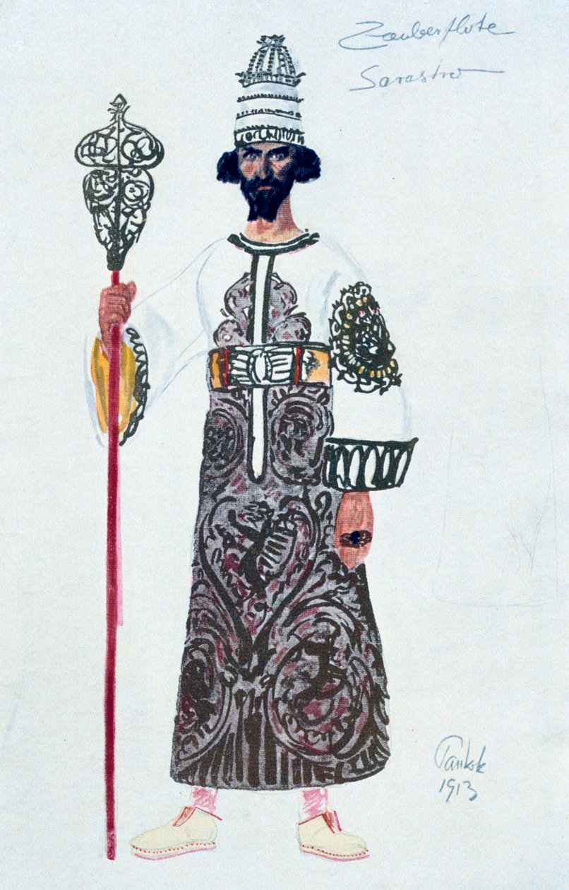 Costume pour Sarastro, 1913 - Unbekannt