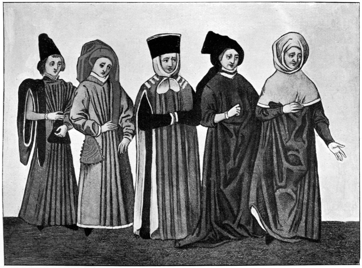 Costumes, 15ème siècle, 1910 - Unbekannt