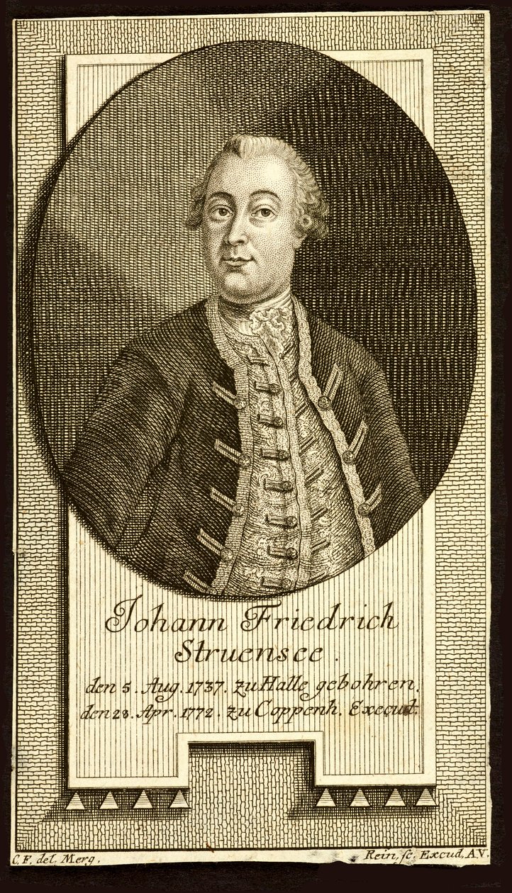 Comte Johann Friedrich Struensee 1737-1772, 1772 - Unbekannt