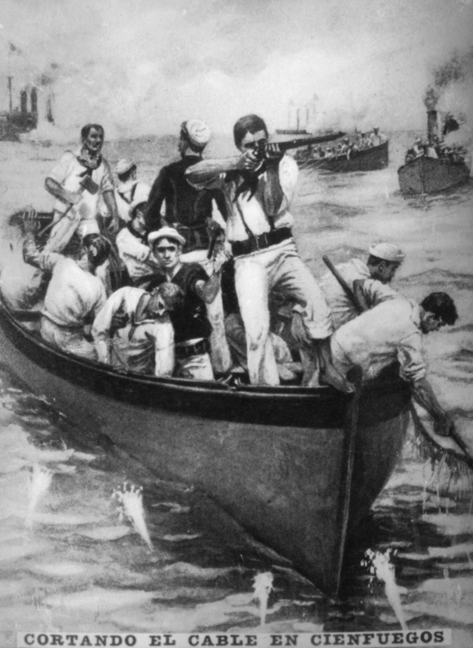 Couper les câbles de Cienfuegos, 1898 - Unbekannt