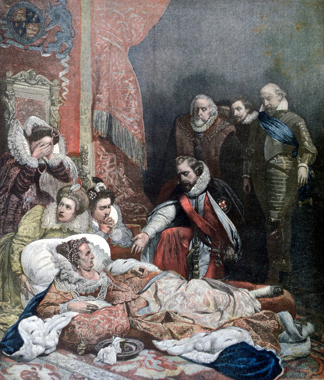 Mort de la reine Élisabeth, 1892 - Unbekannt