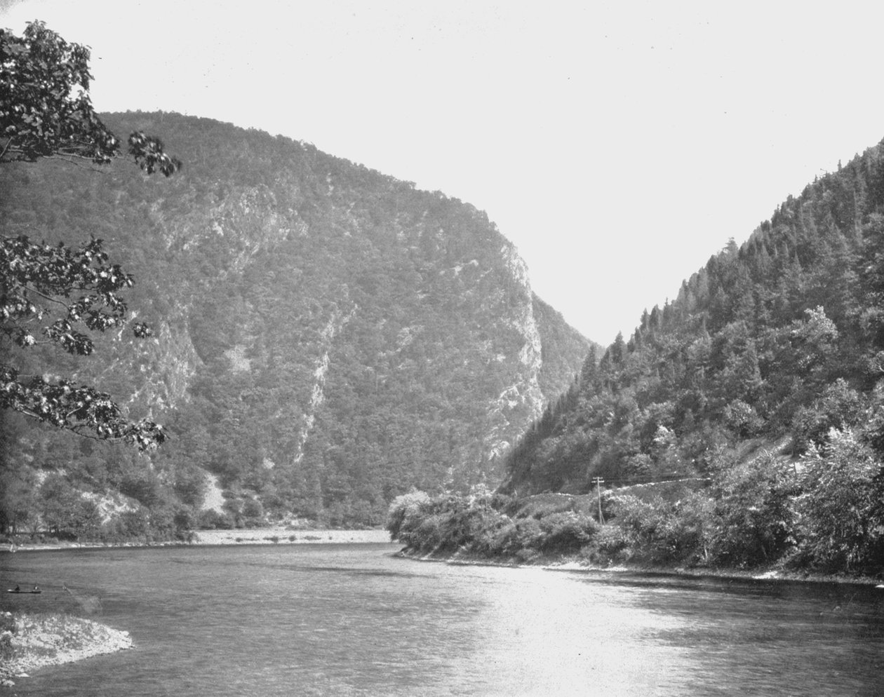 Delaware Water Gap, comté de Monroe, Pennsylvanie, USA, c1900 - Unbekannt