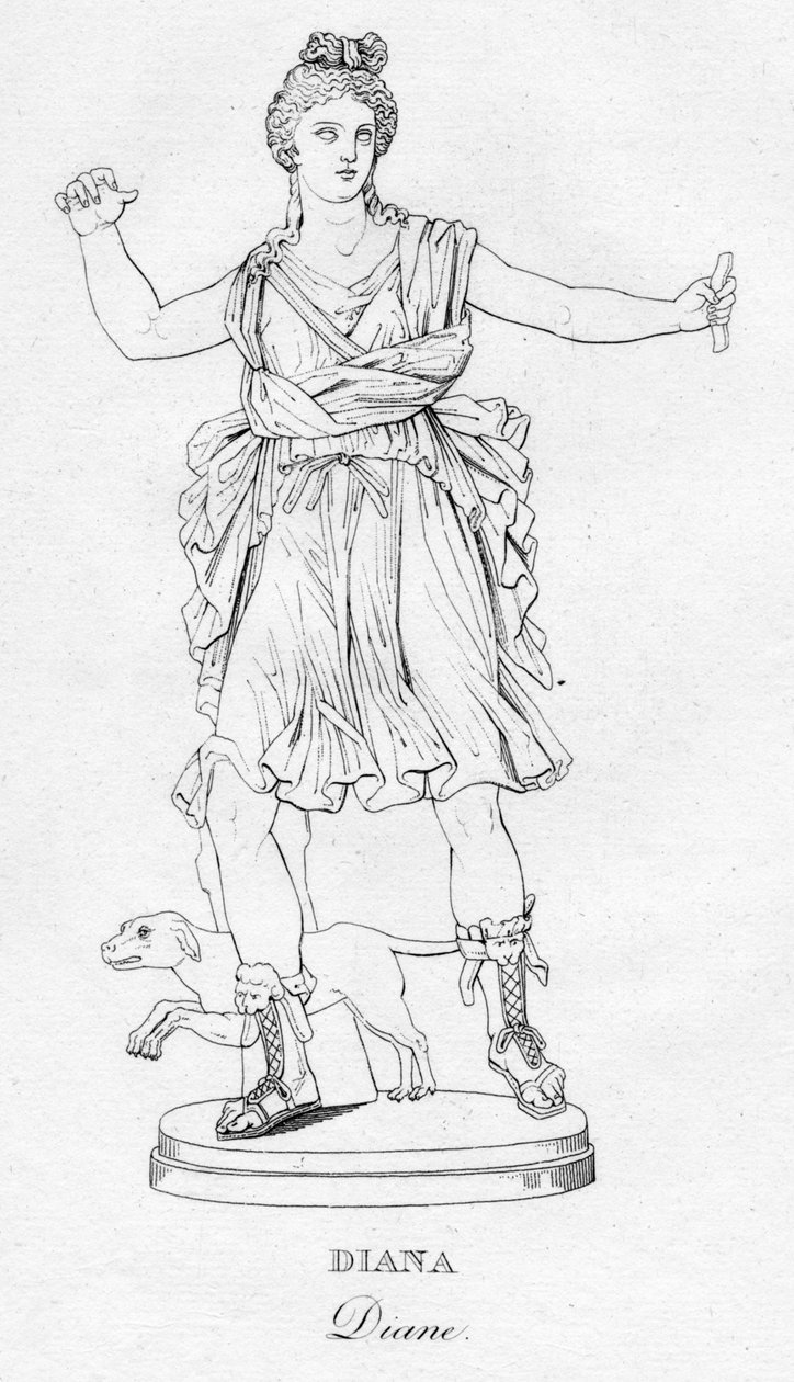 Diane, vers 1850 - Unbekannt