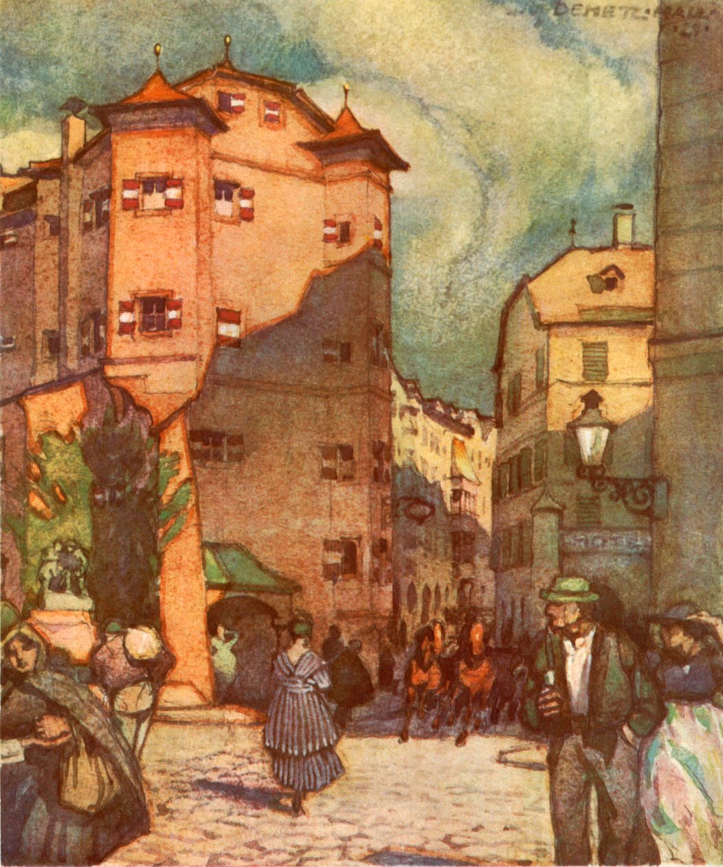 Die Ottoburg, vers 1929 - Unbekannt