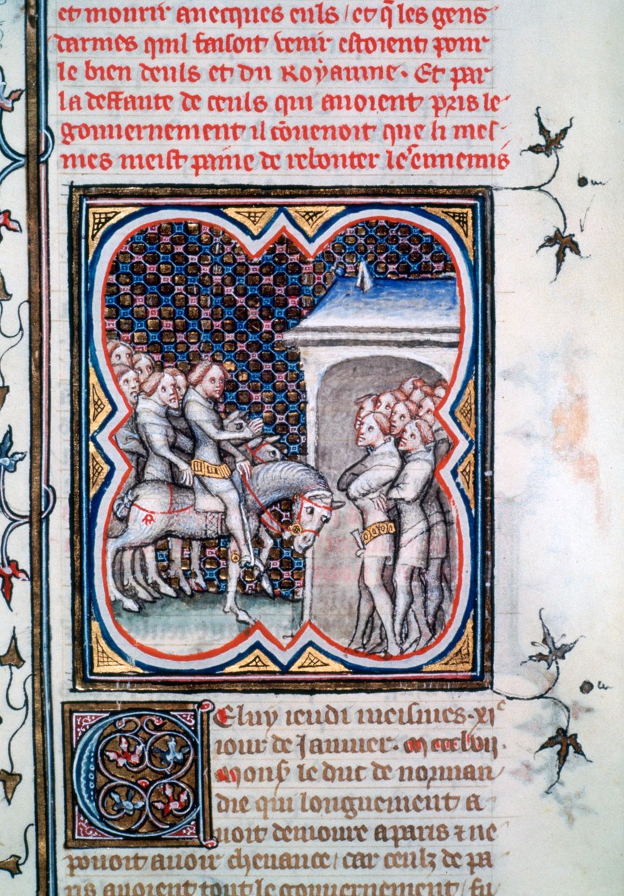 Discours du Dauphin Charles, 1358, 1375-1379 - Unbekannt