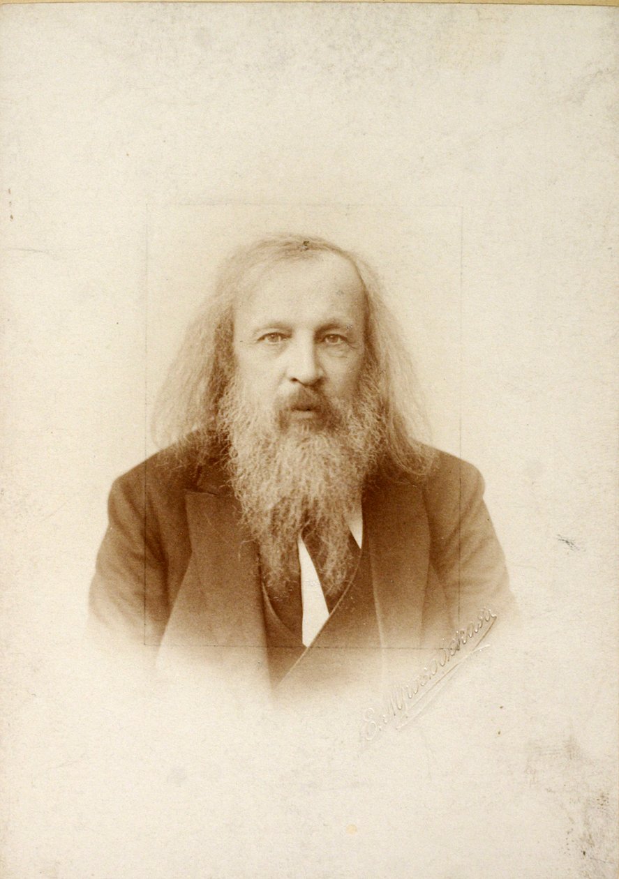 Dmitri Mendeleïev, chimiste russe, vers 1890-1907 - Unbekannt