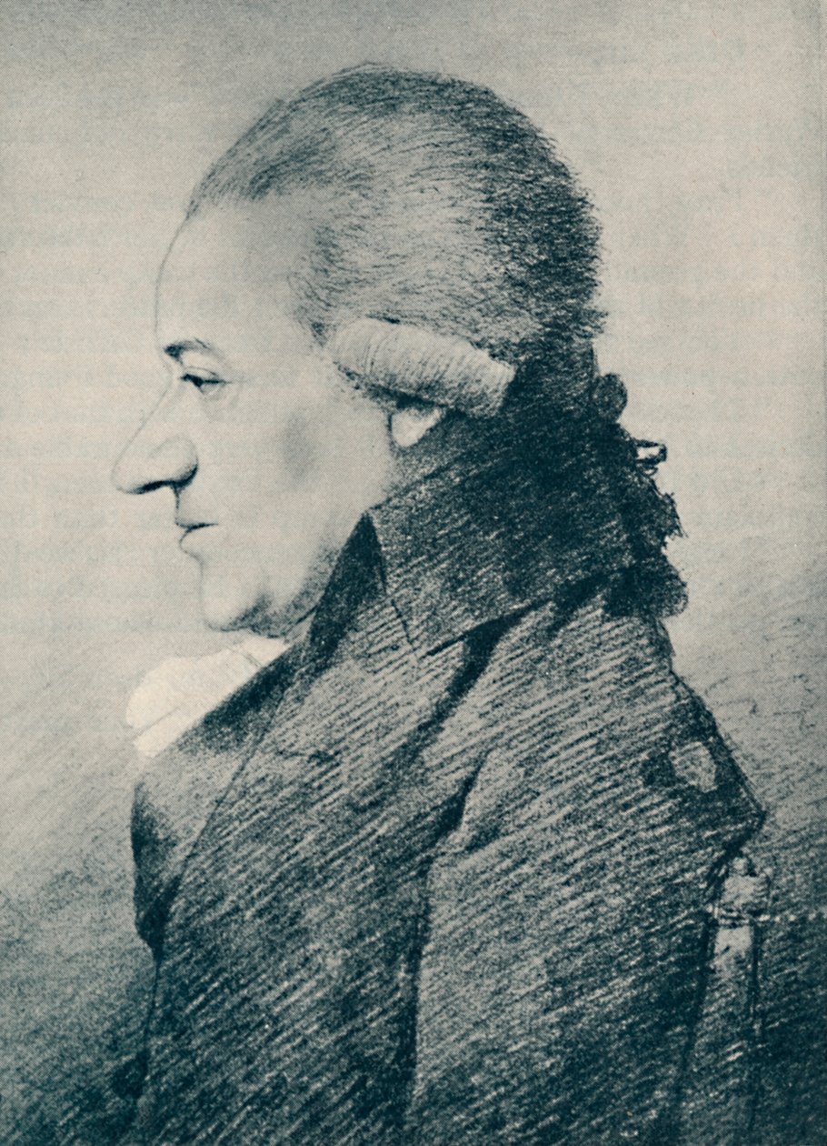Dr. Charles Burney né en 1726, mort en 1814, 1907 - Unbekannt