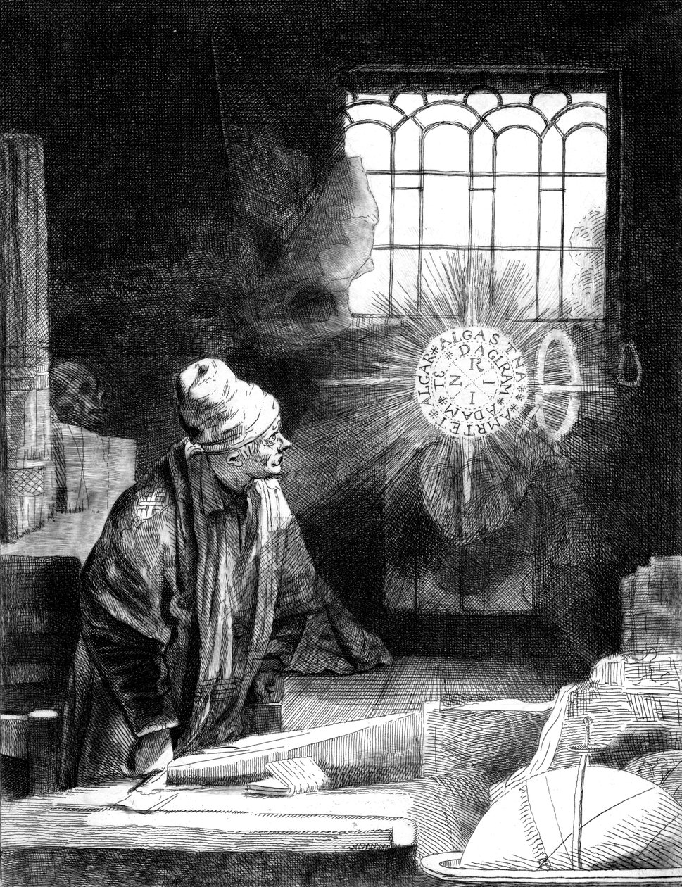 Le Docteur Faust dans son étude - Unbekannt