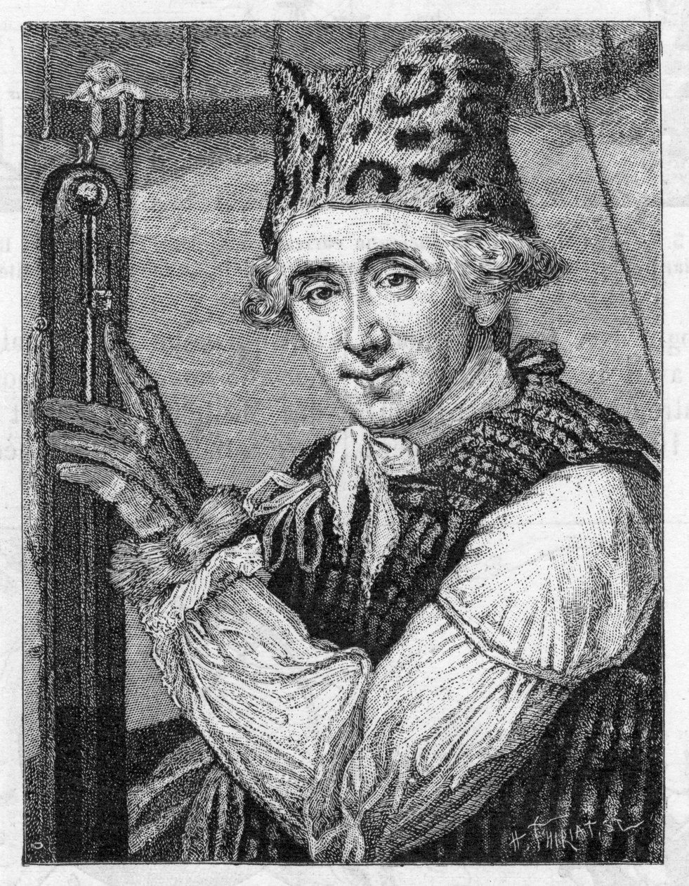 Dr John Jeffries, aérostier américain, 1786 - Unbekannt