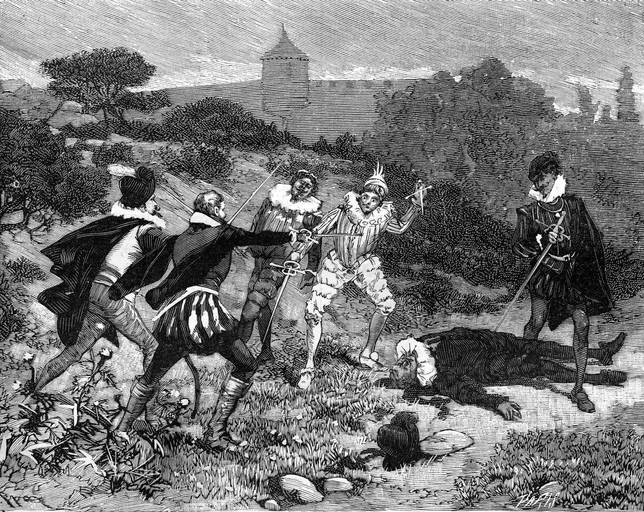 Duel des Mignons, 27 avril 1578 1882-1884 - Unbekannt
