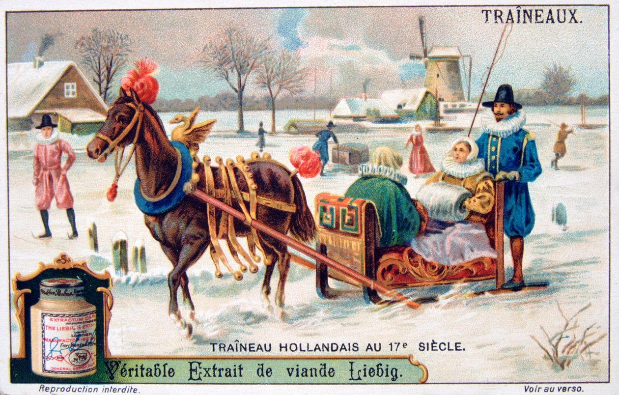Traîneau hollandais, 17ème siècle, vers 1900 - Unbekannt