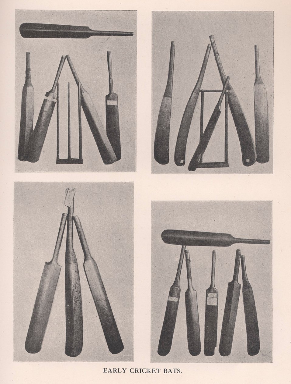 Premières battes de cricket, 1912 - Unbekannt