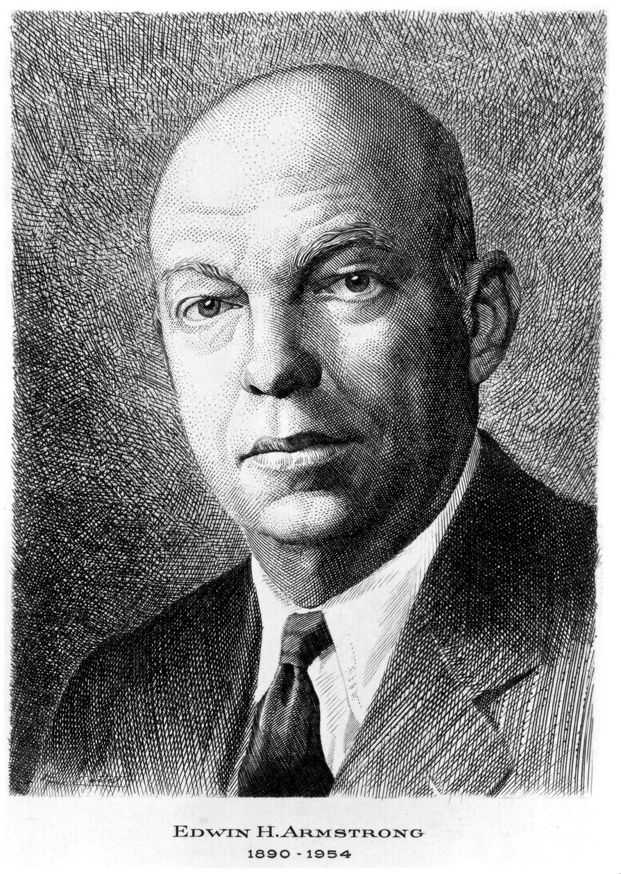 Edwin Howard Armstrong, ingénieur électricien américain, vers 1940 - Unbekannt