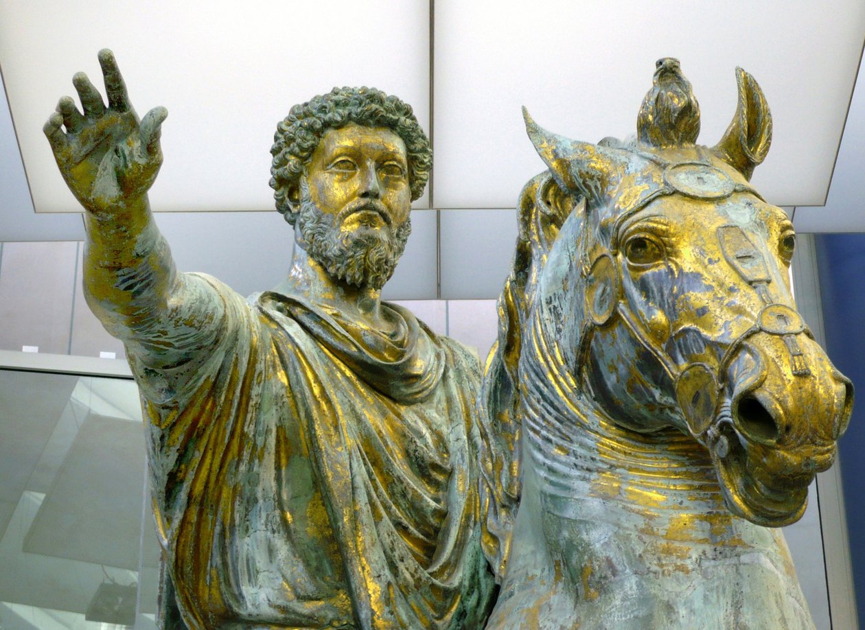 Statue équestre de Marc Aurèle, 161-180 - Unbekannt