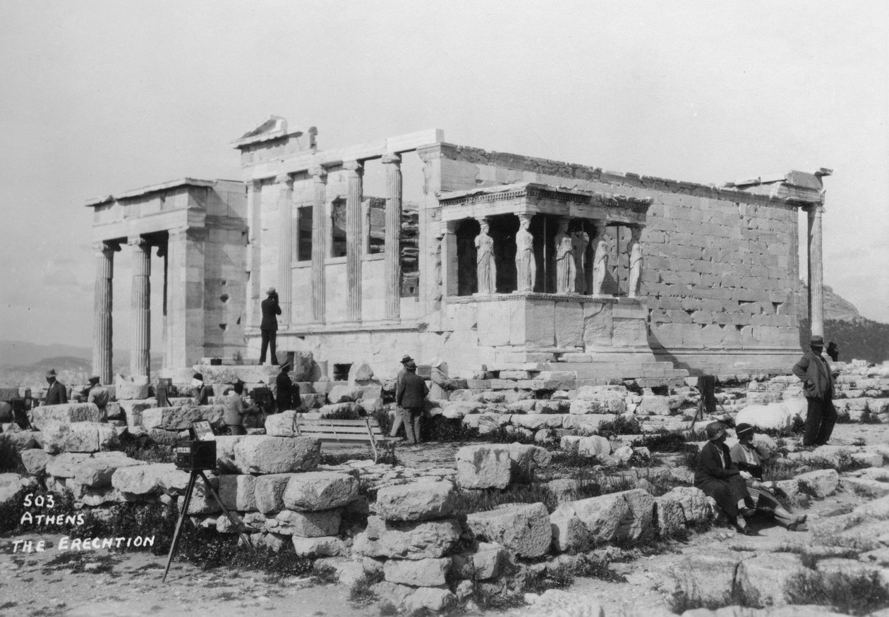 Érechthéion, Athènes, Grèce, vers 1920s-1930s - Unbekannt