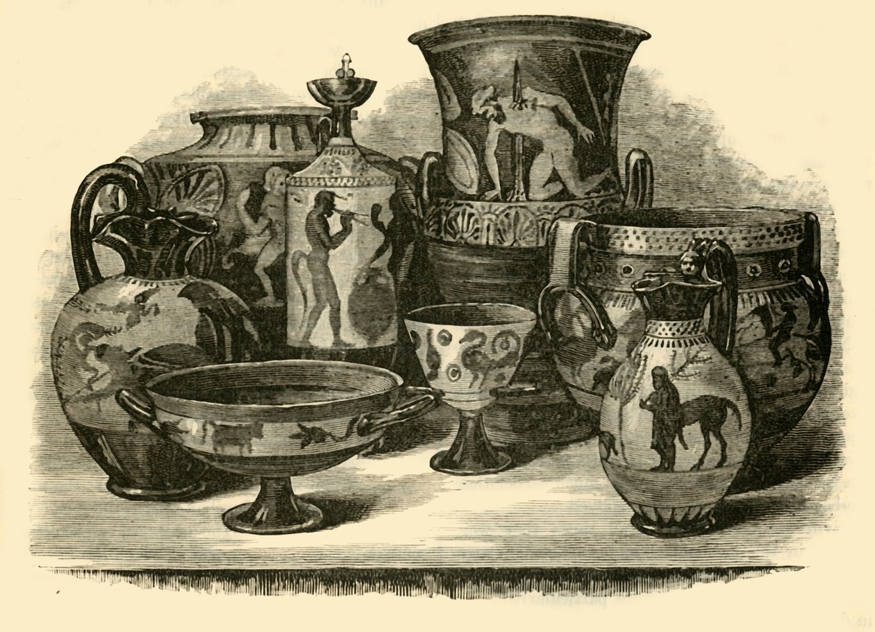 Vases étrusques, 1890 - Unbekannt