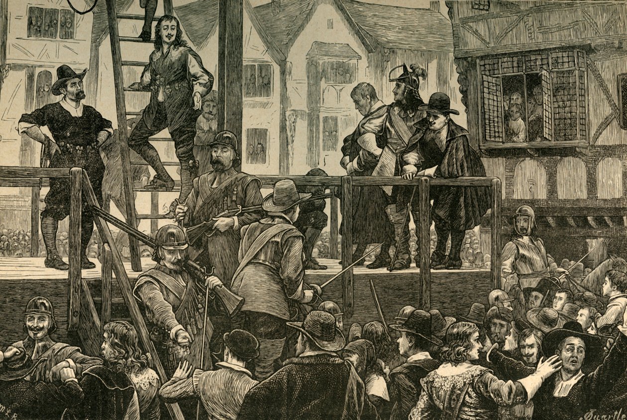 Exécution de Tomkins et Challoner - Unbekannt