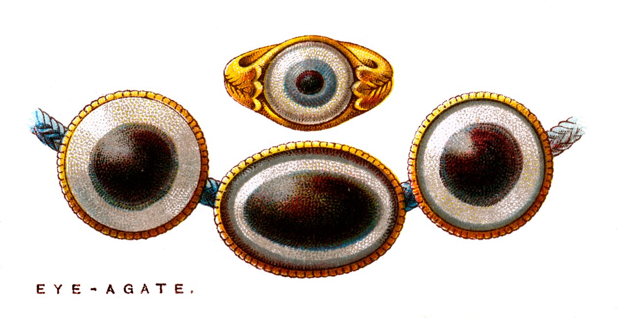 Agate œil, 1923 - Unbekannt