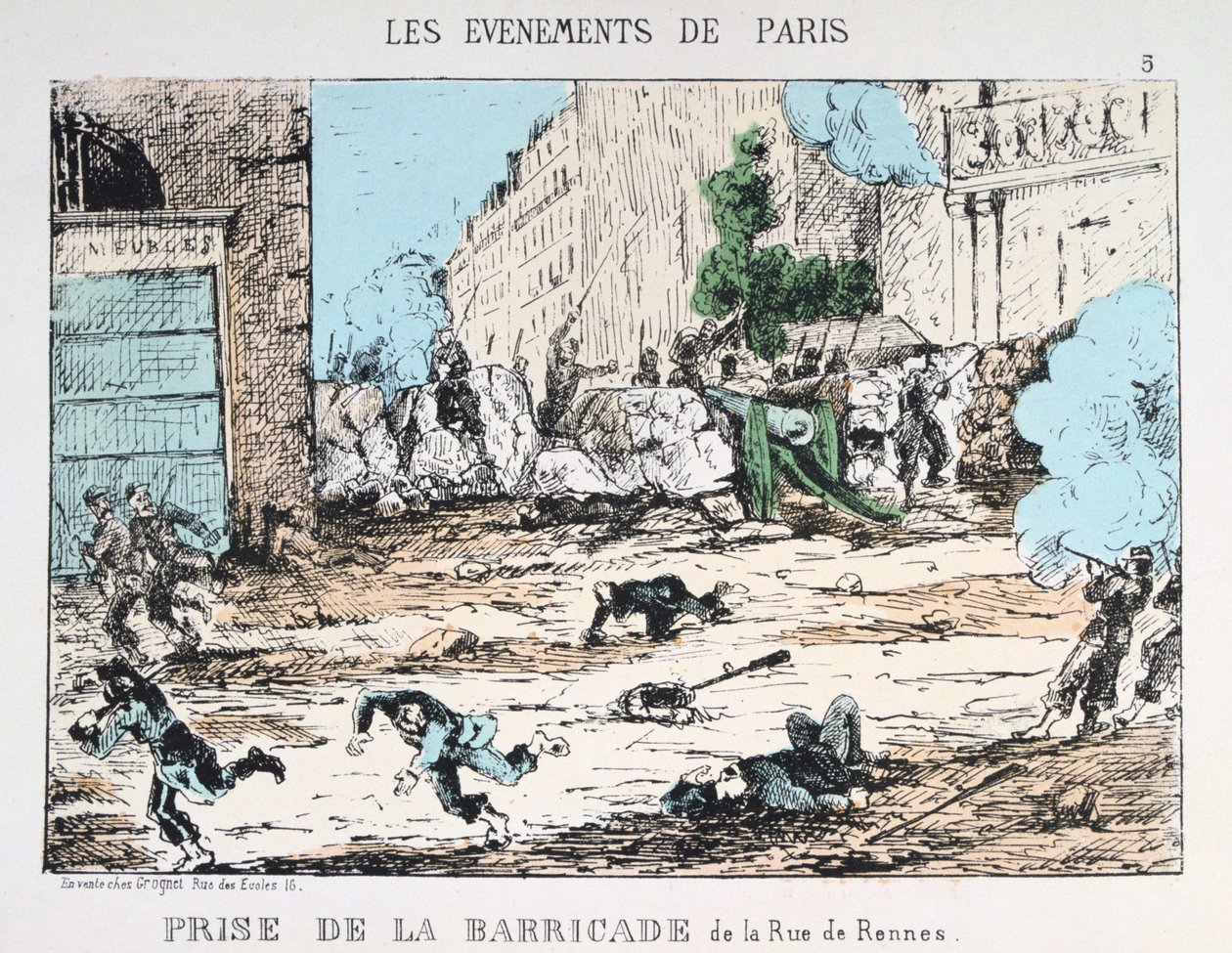 Chute de la Commune de Paris, 1871 - Unbekannt