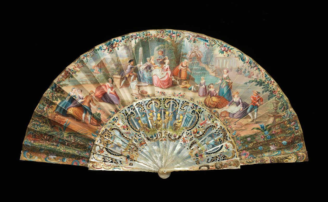Éventail, 1870-90 - Unbekannt
