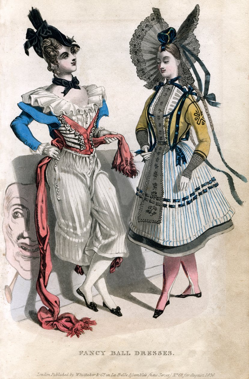 Robes de bal fantaisie, 1830 - Unbekannt