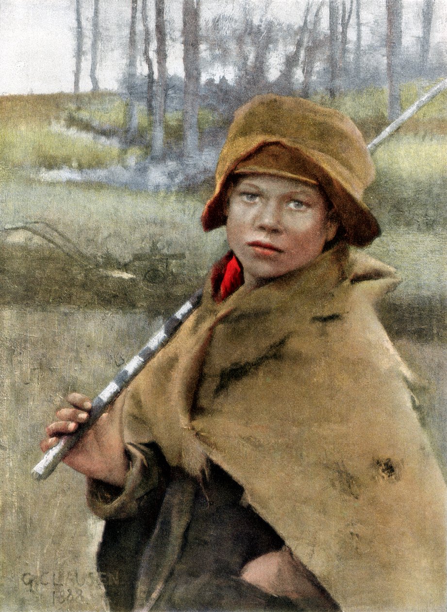 Garçon fermier, 1889 - Unbekannt