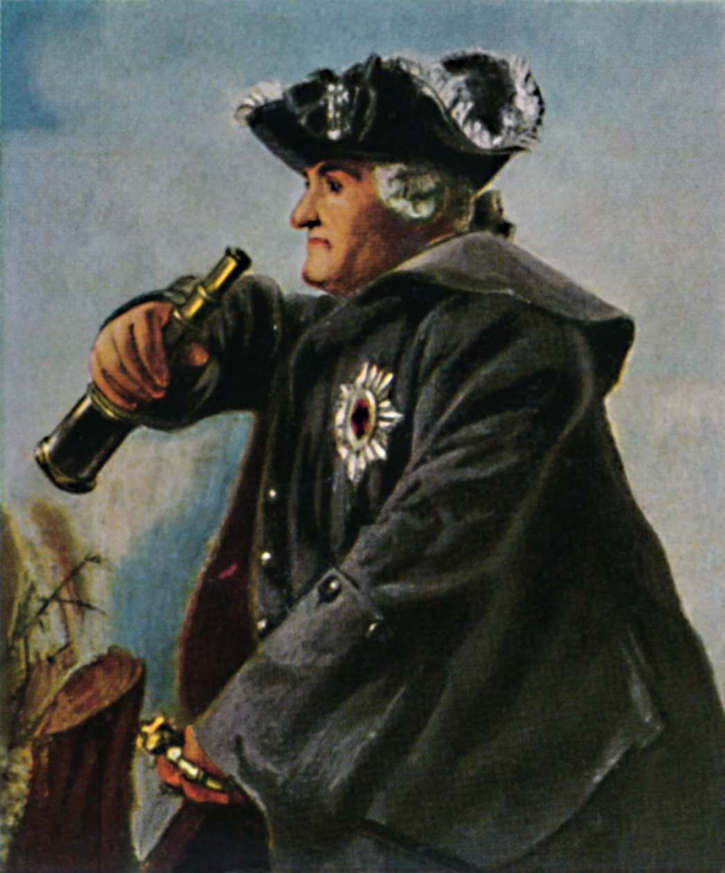 Feldmarschall Keith 1696-1758. - Peinture de Menzel, 1934 - Unbekannt